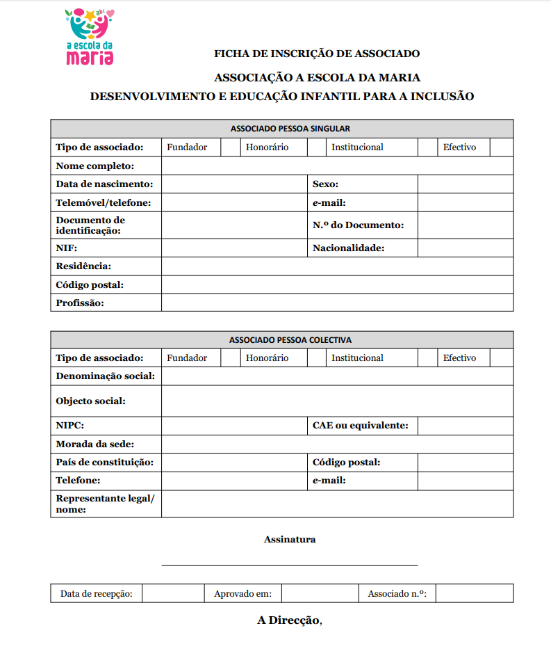 A Escola da Maria – Backup